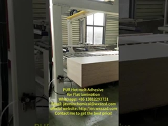 ΠΟΥΡ Κόλλημα θερμής τήξης για την ξυλουργική επίπεδη στρώση