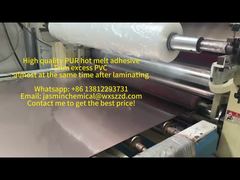 Υψηλής ποιότητας PUR θερμής τήξης περικόπτει την περίσσεια PVC σχεδόν ταυτόχρονα μετά την πλαστικοποίηση